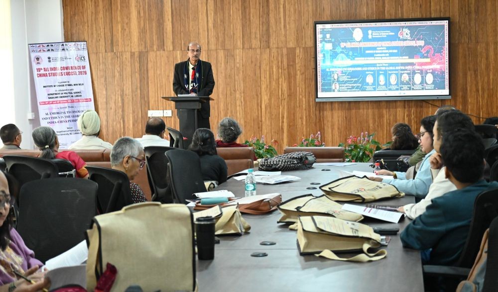 NU Chancellor Dr Samudra Gupta Kashyap.